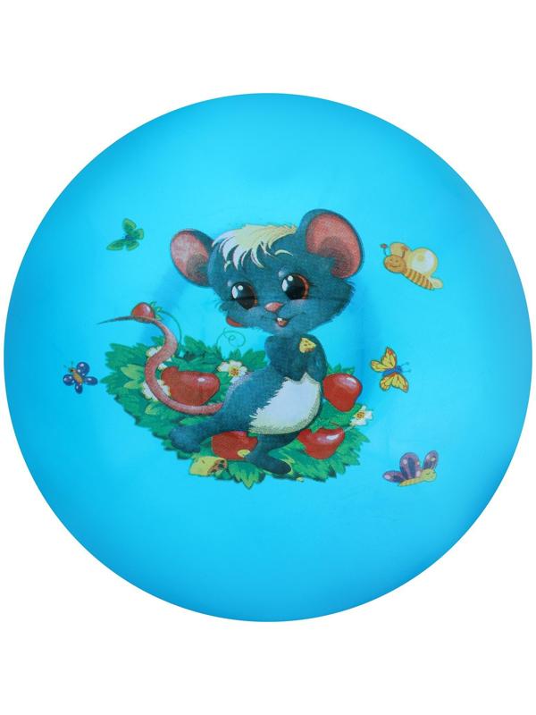 Мяч детский «Животные», d=22 см, 60 г, цвета МИКС