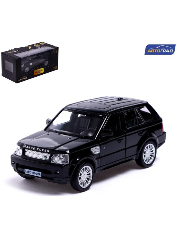 Машина металлическая LAND ROVER RANGE ROVER SPORT,1:32, открываются двери, инерция, цвет чёрный