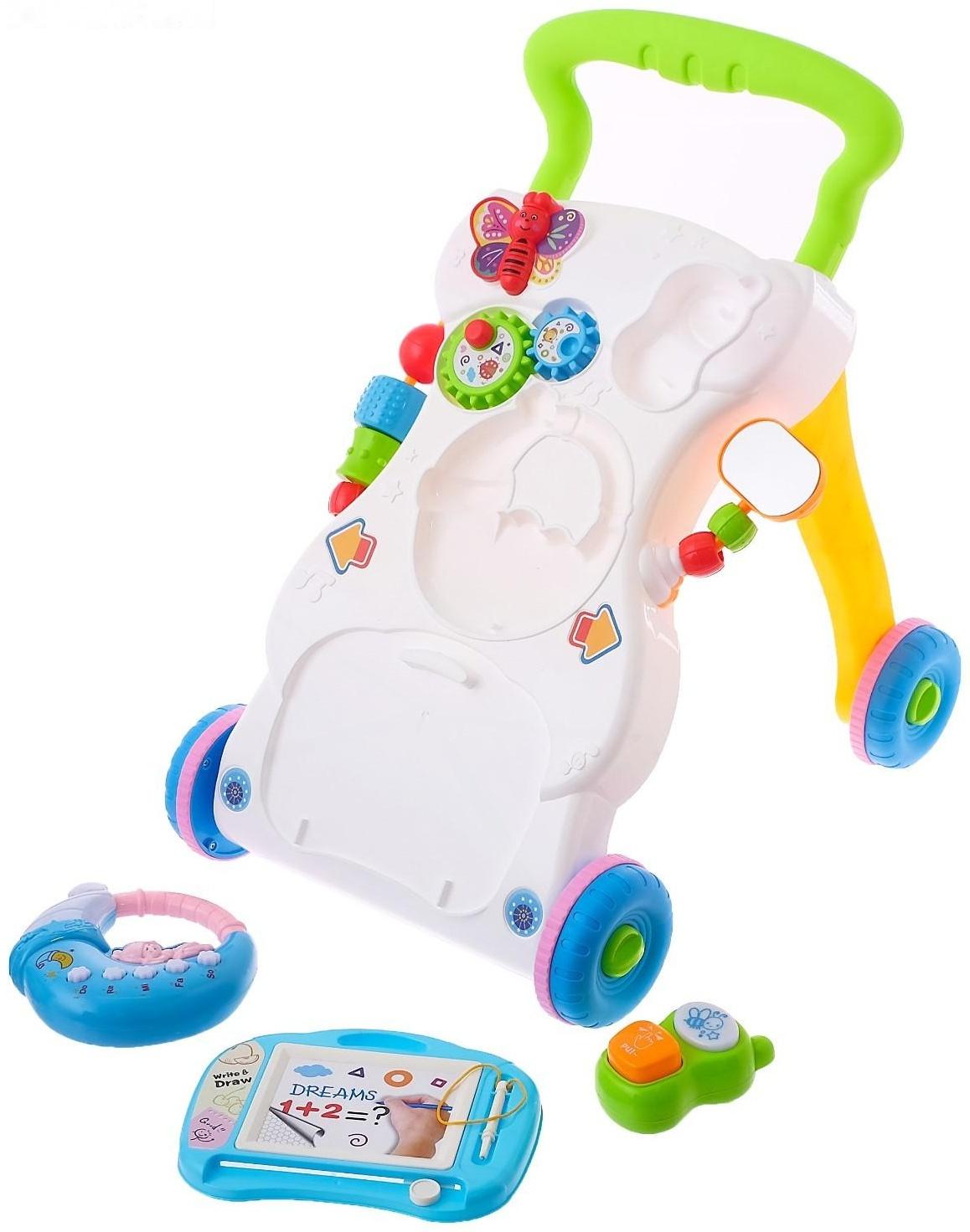 Развивающая каталка-ходунки «Первые шаги», световые и звуковые эффекты