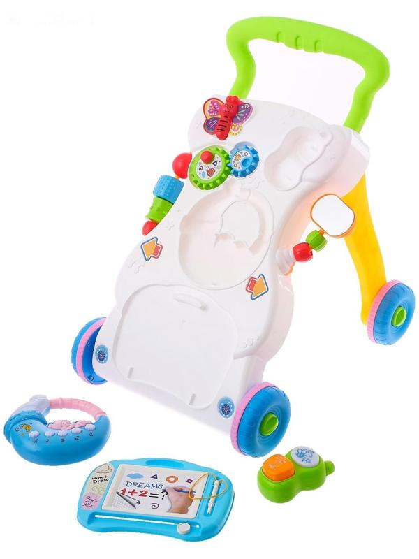 Развивающая каталка-ходунки «Первые шаги», световые и звуковые эффекты