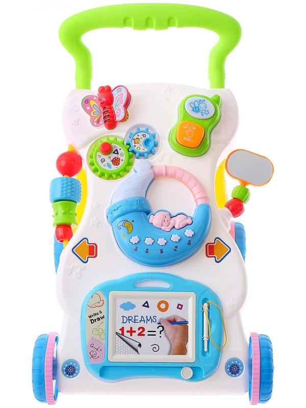 Развивающая каталка-ходунки «Первые шаги», световые и звуковые эффекты