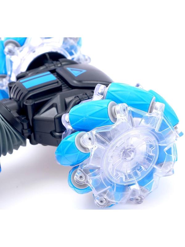 Машинка-перевёртыш HYPER SKIDDING с управлением жестами, свет, масштаб 1:16, цвет синий