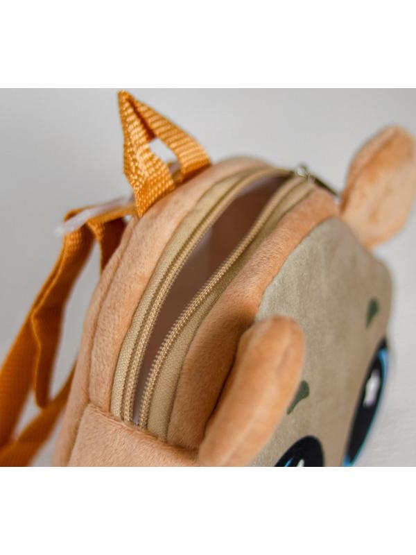 Рюкзак детский плюшевый 