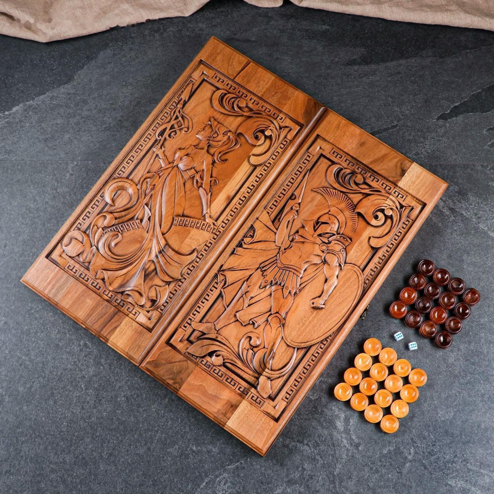 Нарды ручной работы 