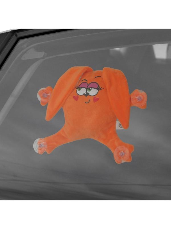 Автоигрушка «Зайка», на присосках, МИКС, 28 см х 4 см х 25 см