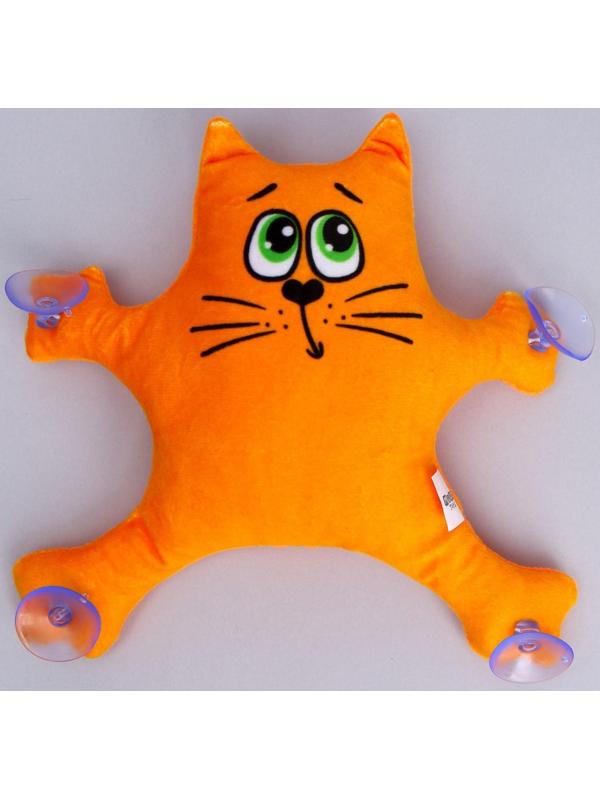 Автоигрушка на присосках «Котик», цвета МИКС, 23 см х 4 см х 22 см