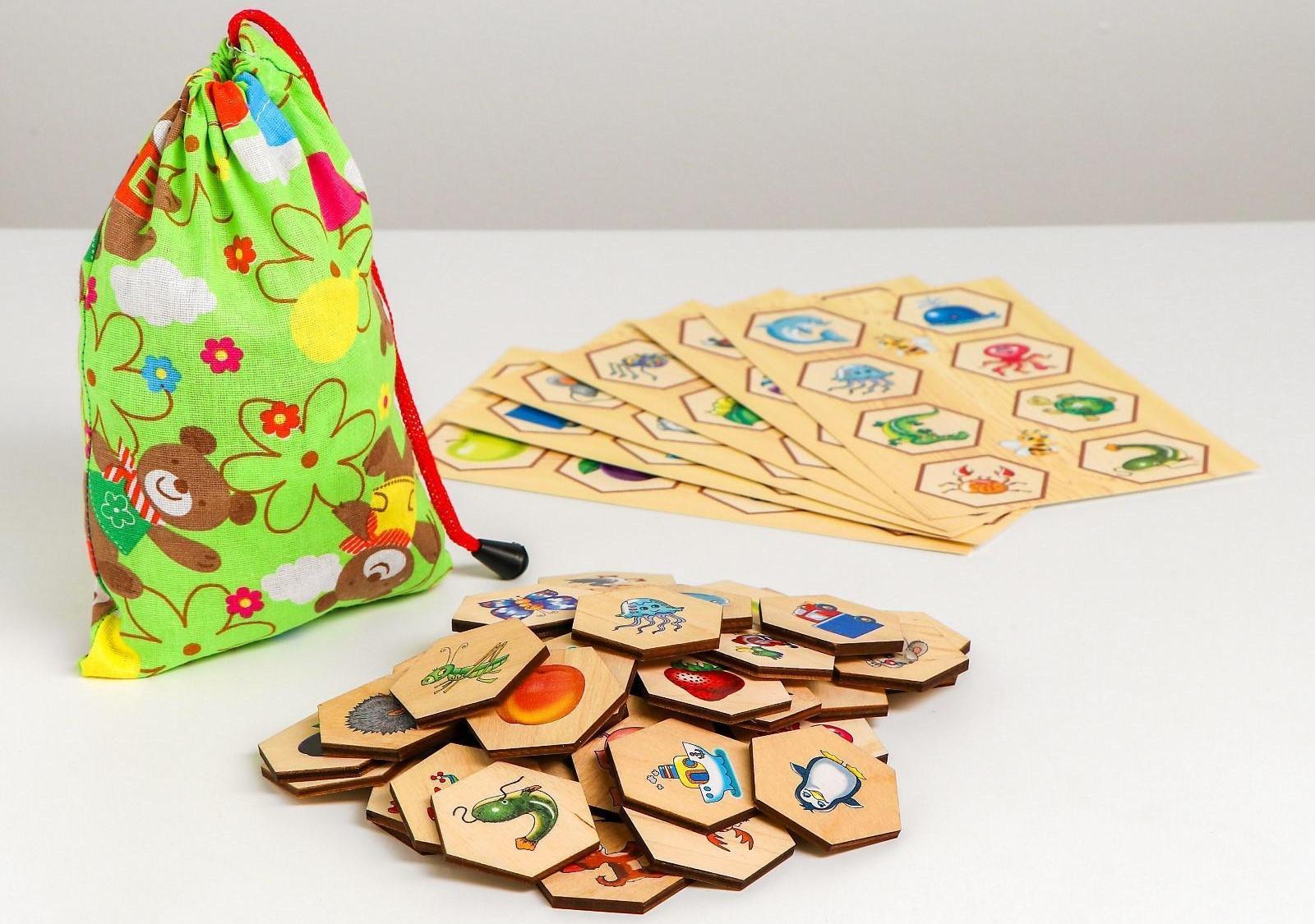 Лото деревянное «Пчёлка»