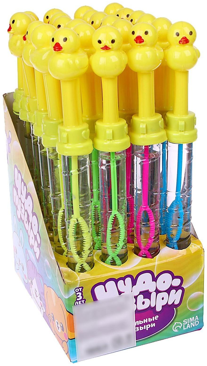 Мыльные пузыри «Утка» МИКС