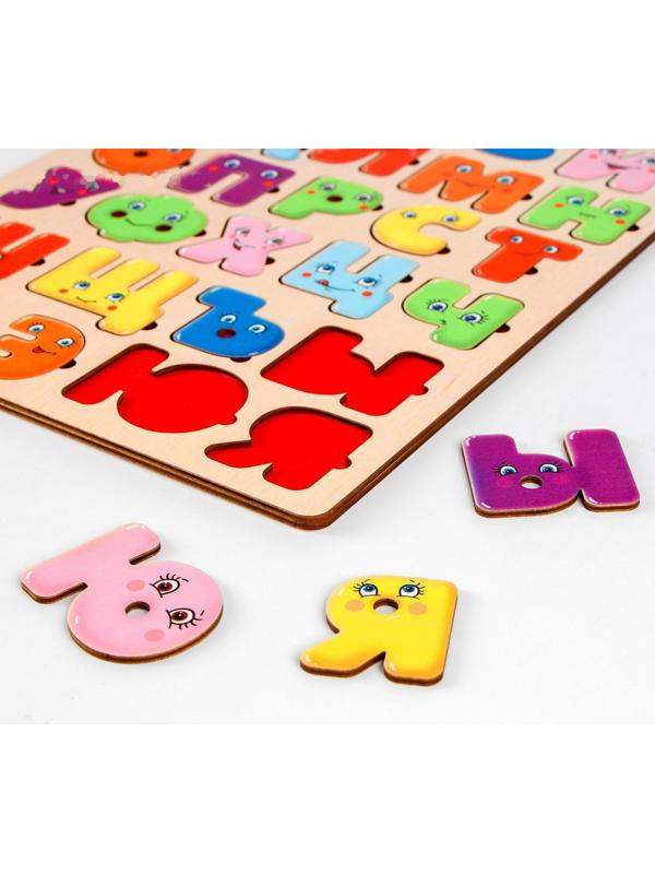 Большая алфавитная доска «Веселые буквы»