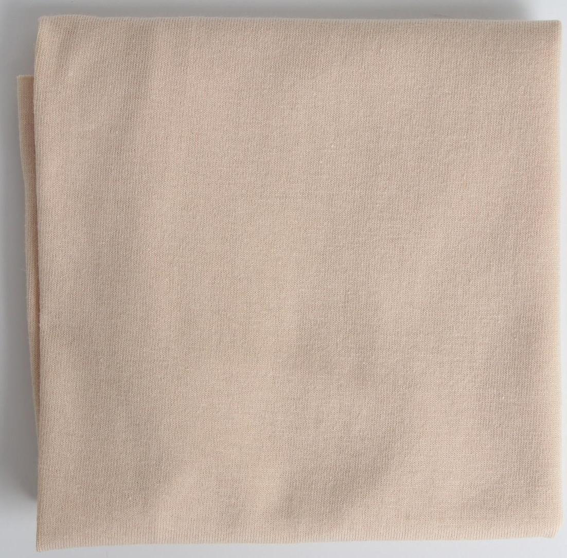 Отрез трикотажный для рукоделия, 50 × 50 см, хлопок 100%, цвет телесный