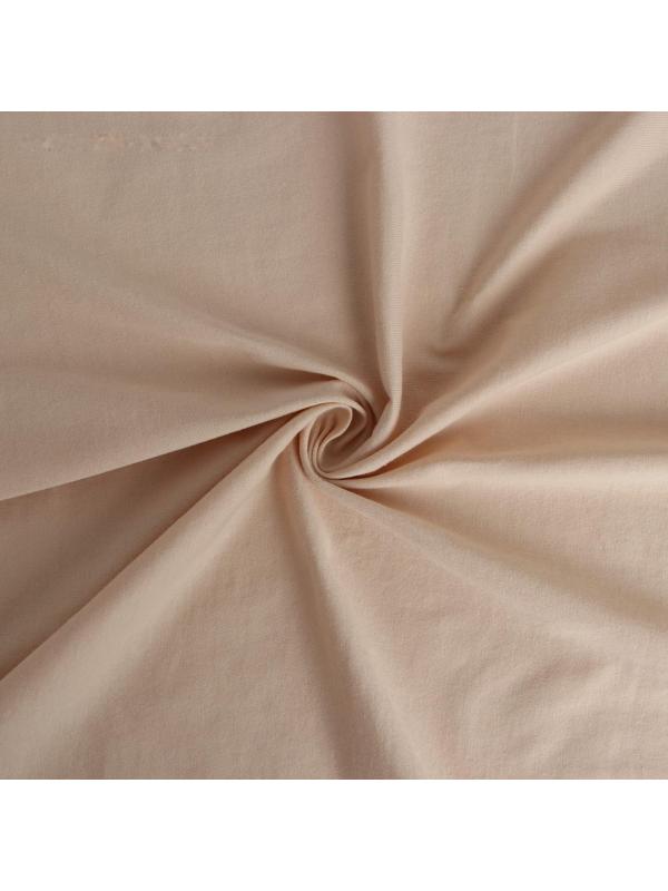 Отрез трикотажный для рукоделия, 50 × 50 см, хлопок 100%, цвет телесный