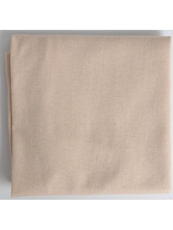 Отрез трикотажный для рукоделия, 50 × 50 см, хлопок 100%, цвет телесный