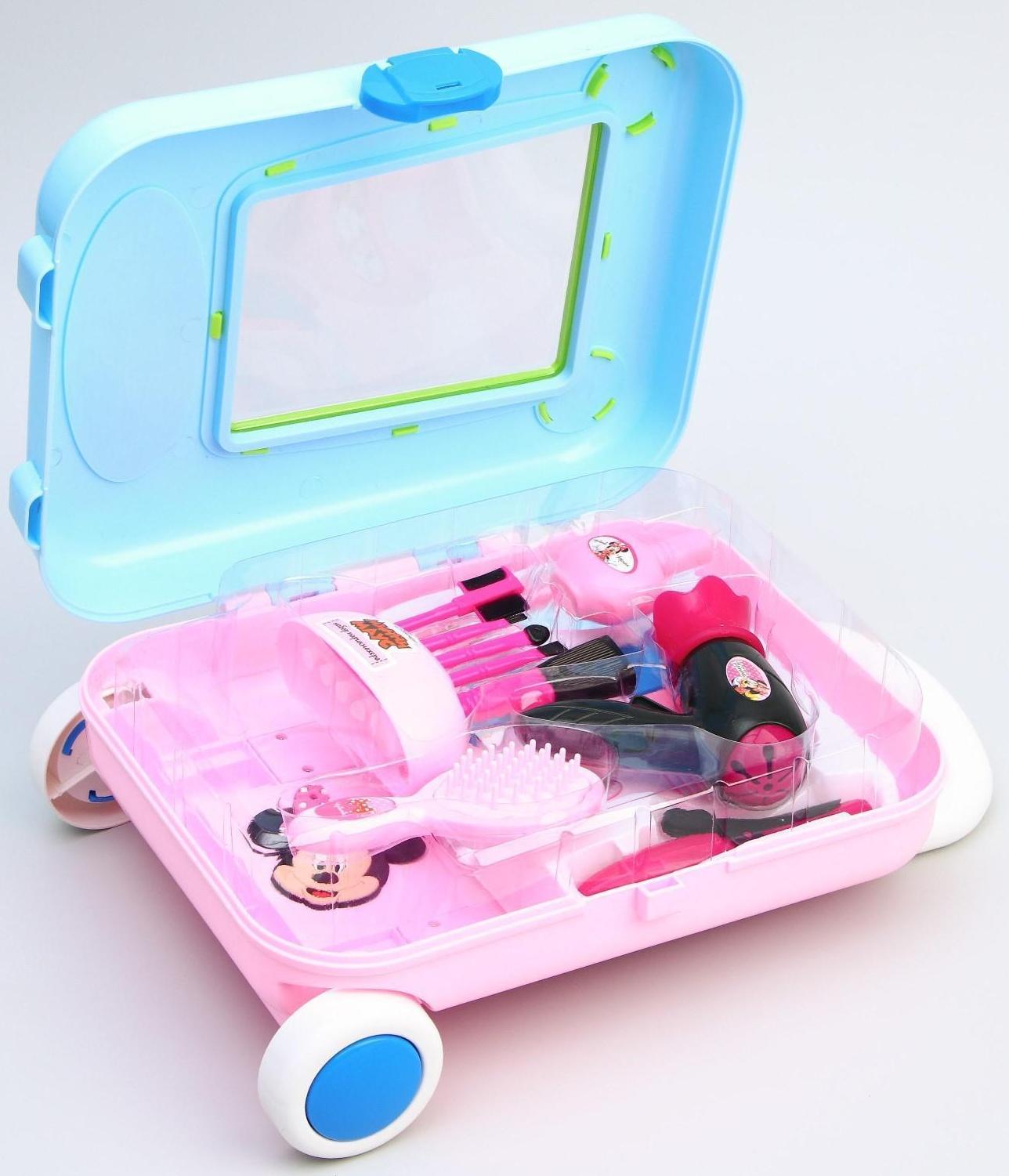 Набор парикмахера, Минни Маус, в чемоданчике