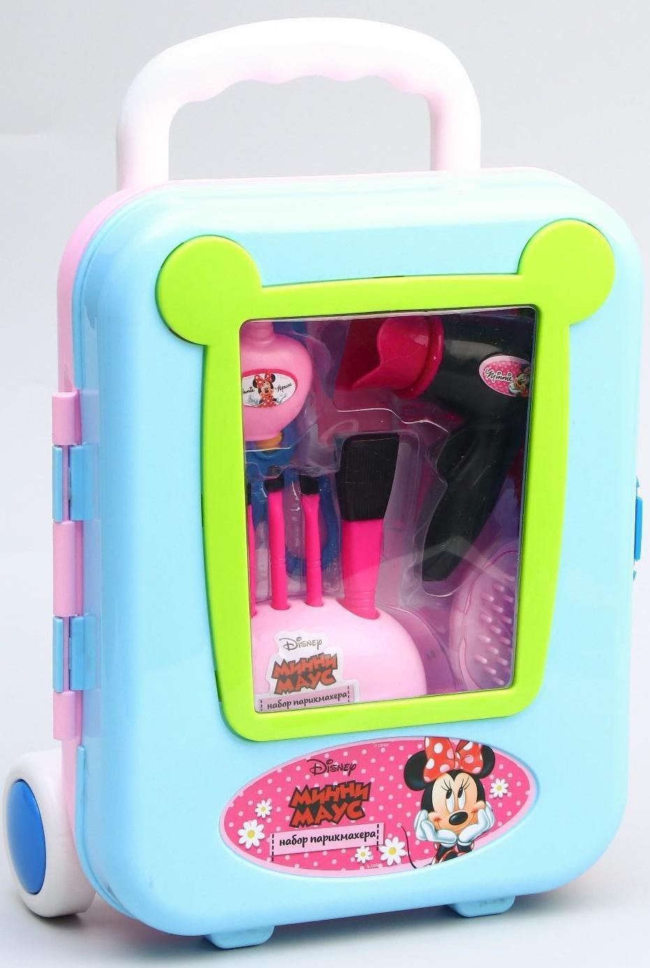 Набор парикмахера, Минни Маус, в чемоданчике