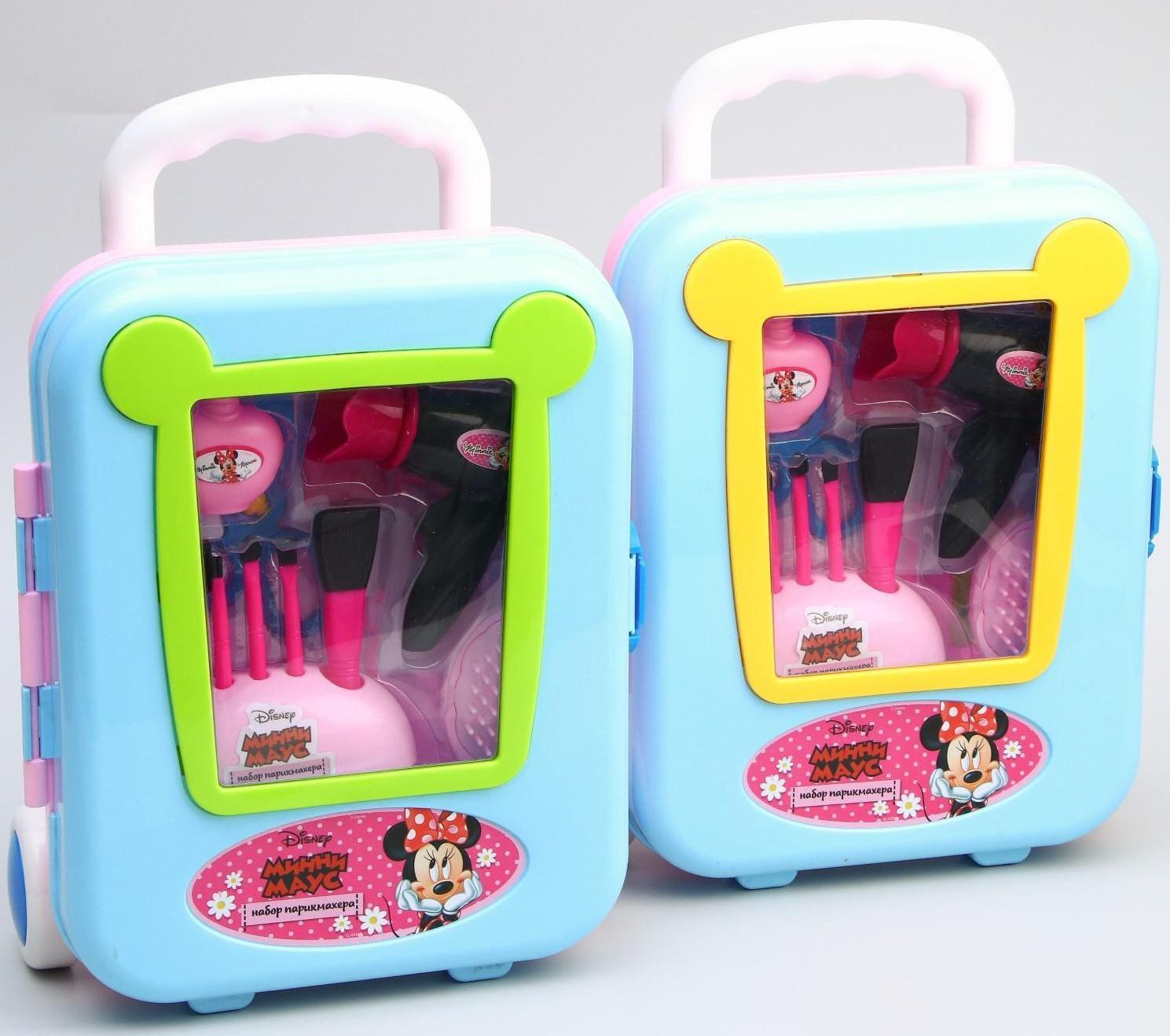 Набор парикмахера, Минни Маус, в чемоданчике