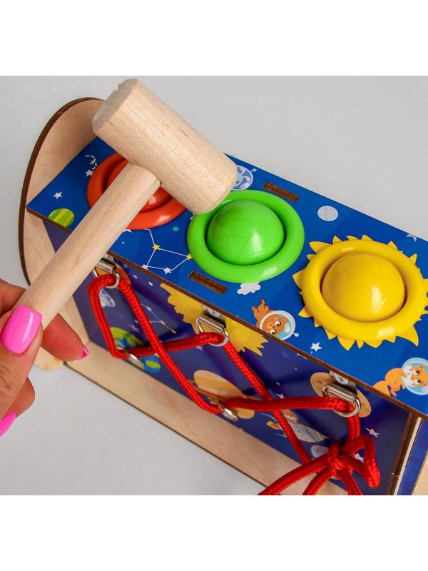 Стучалка бизиборд «Ракета»