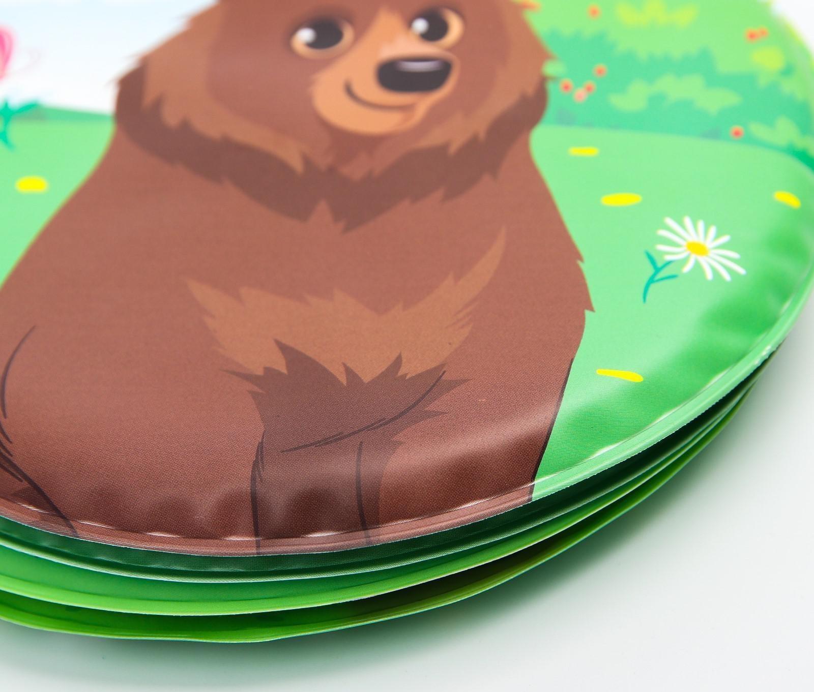 Книжка для игры в ванне «В лесу»