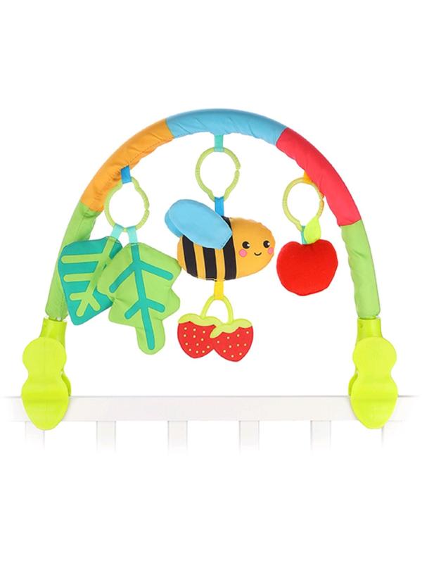 Дуга игровая мягкая на коляску/кроватку «Пчёлка», р-р 22-40