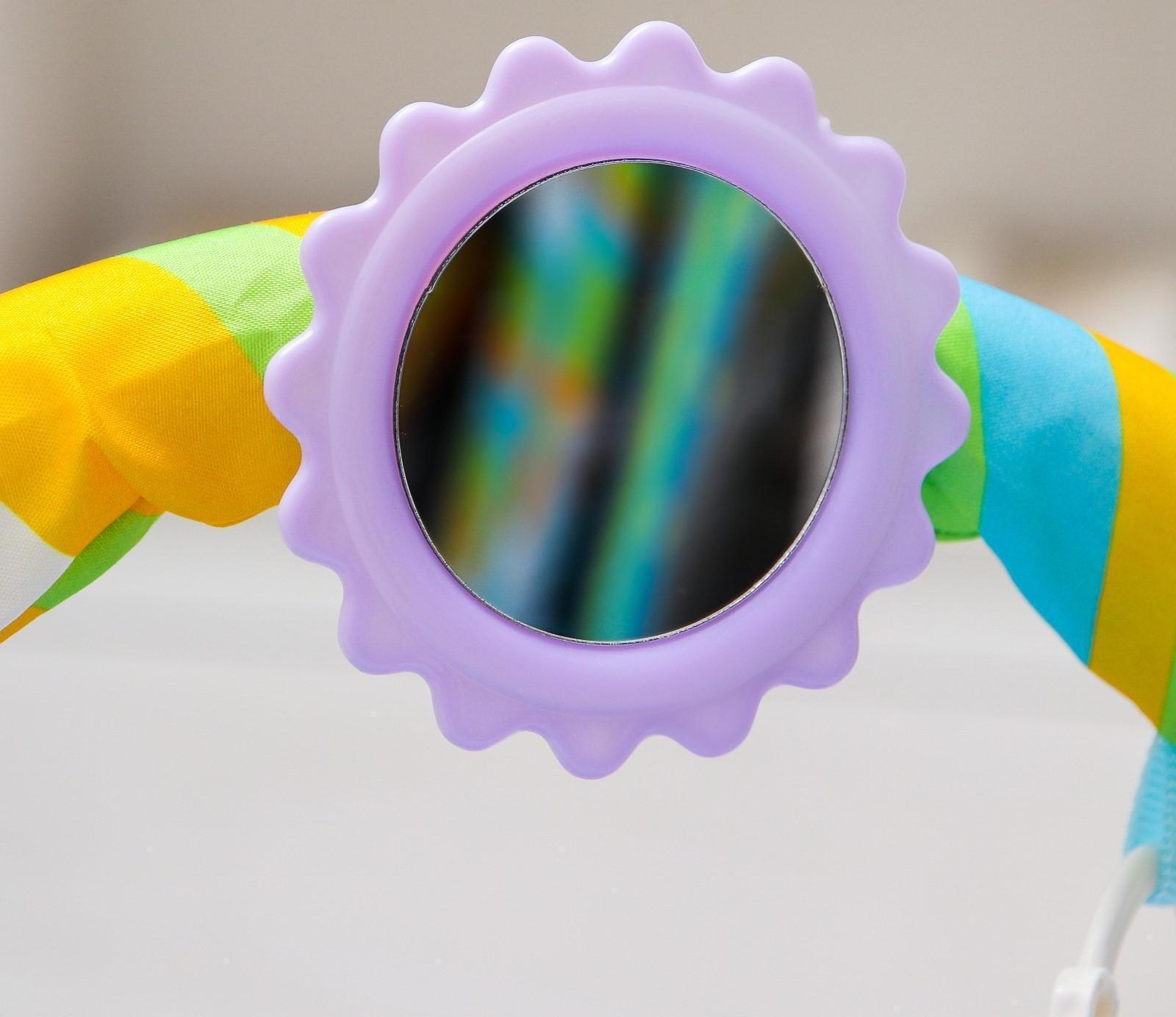 Коврик развивающий с дугой «Морские истории», пианино, зеркало, р-р 73х45х0,5 см.