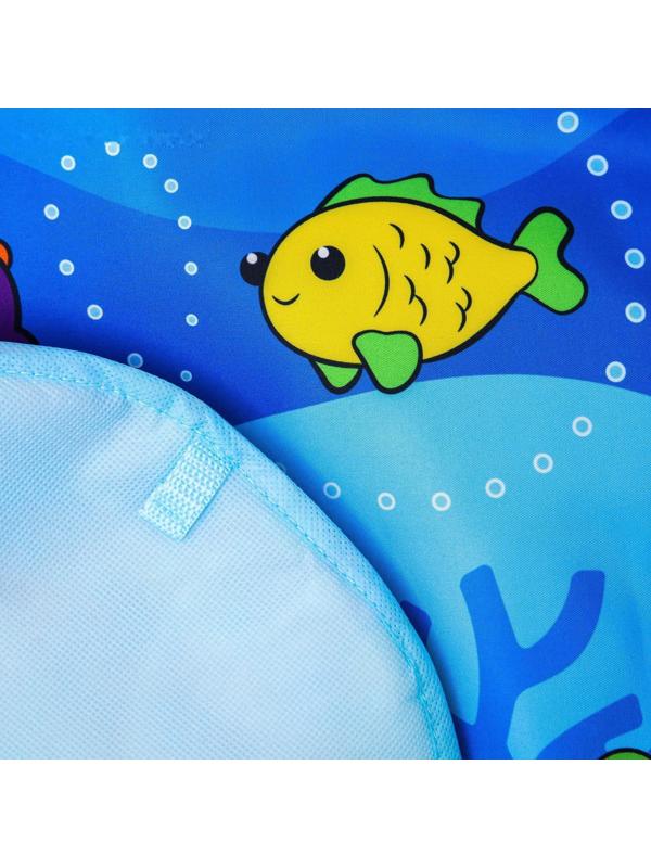 Коврик развивающий с дугой «Морские истории», пианино, зеркало, р-р 73х45х0,5 см.