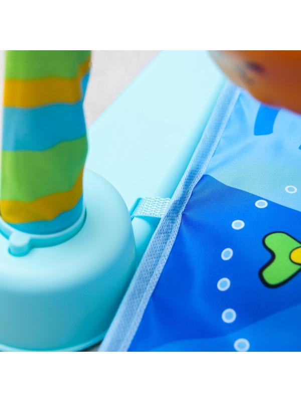 Коврик развивающий с дугой «Морские истории», пианино, зеркало, р-р 73х45х0,5 см.