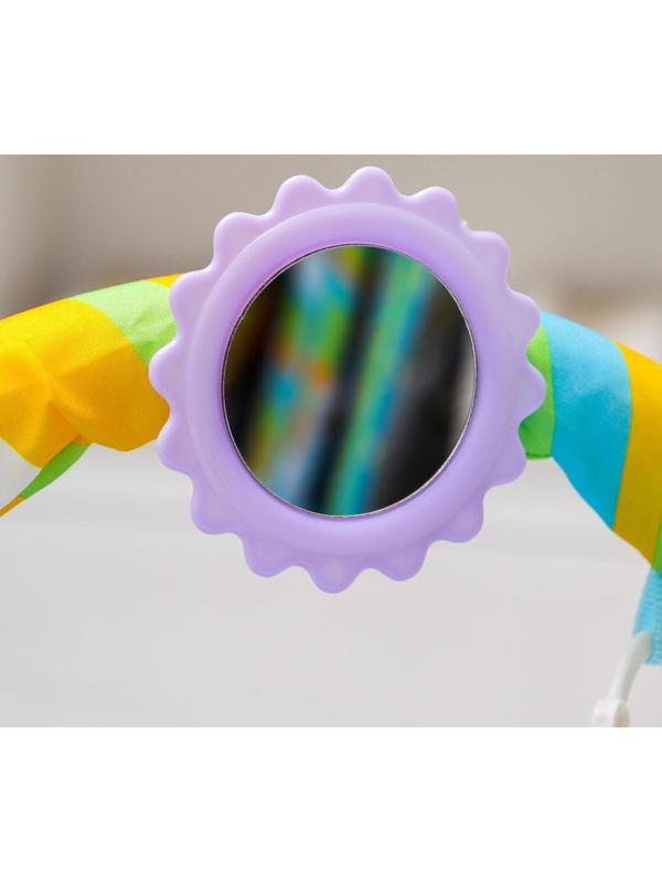 Коврик развивающий с дугой «Морские истории», пианино, зеркало, р-р 73х45х0,5 см.