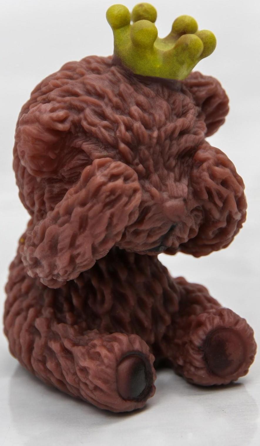 Игрушка для игры в ванне «Мишка принц», с пищалкой, цвет МИКС