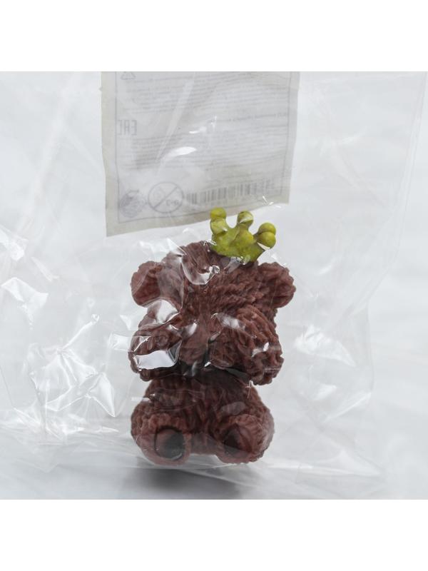 Игрушка для игры в ванне «Мишка принц», с пищалкой, цвет МИКС