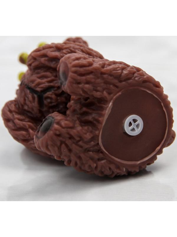 Игрушка для игры в ванне «Мишка принц», с пищалкой, цвет МИКС