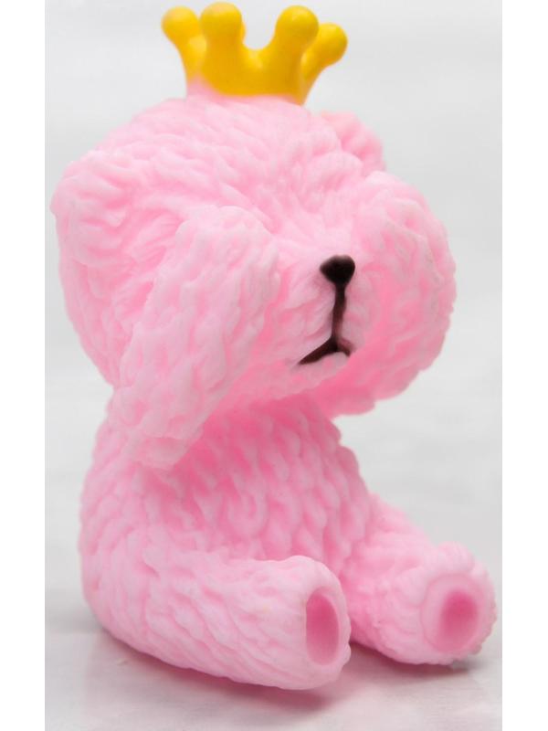 Игрушка для игры в ванне «Мишка принц», с пищалкой, цвет МИКС