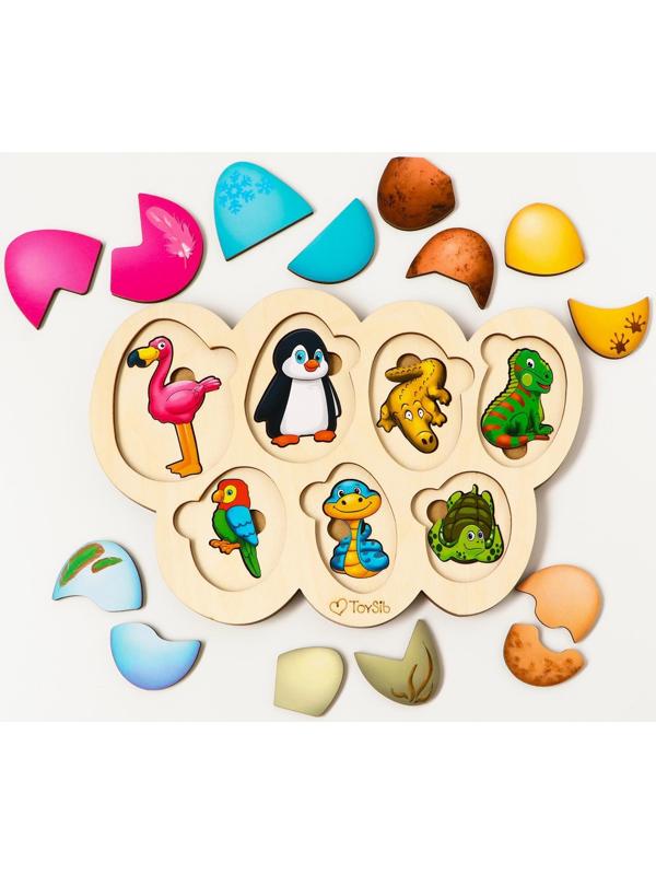 Рамка-вкладыш «Кто в яйце?»