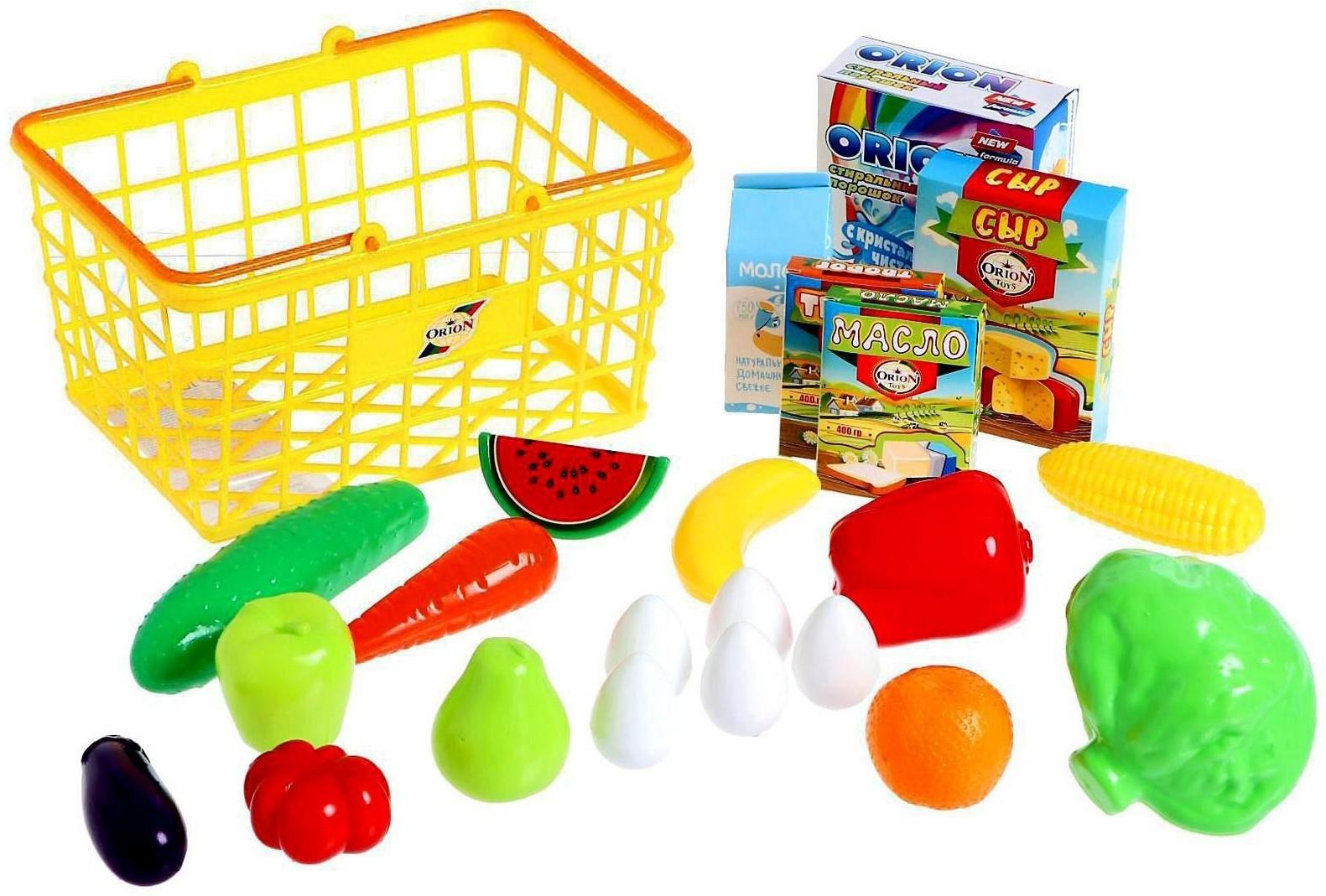 Корзинка «Супермаркет», 22 предмета