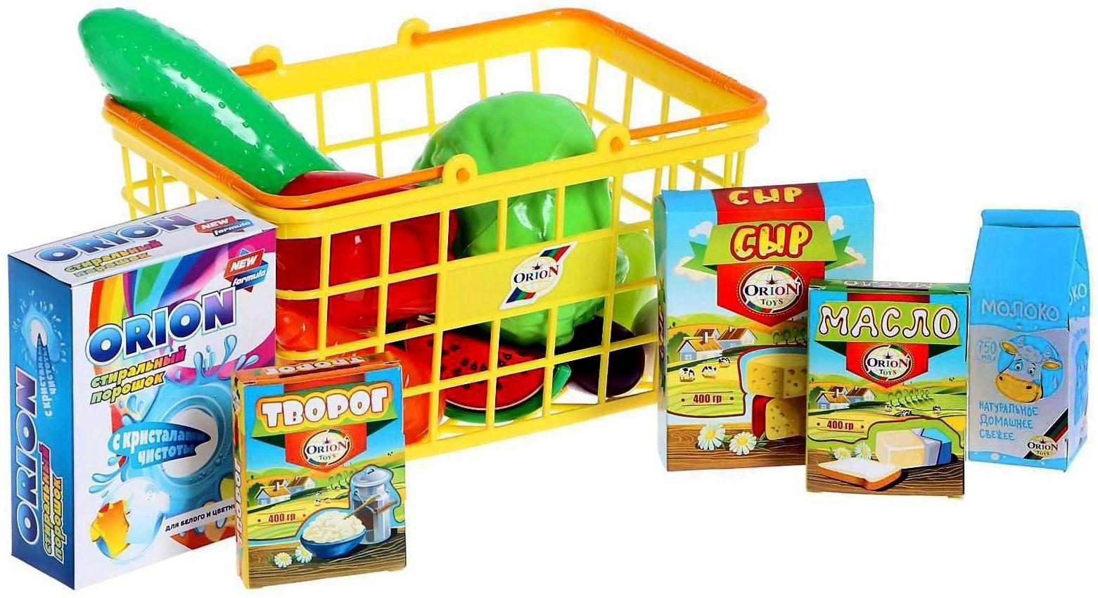 Корзинка «Супермаркет», 22 предмета