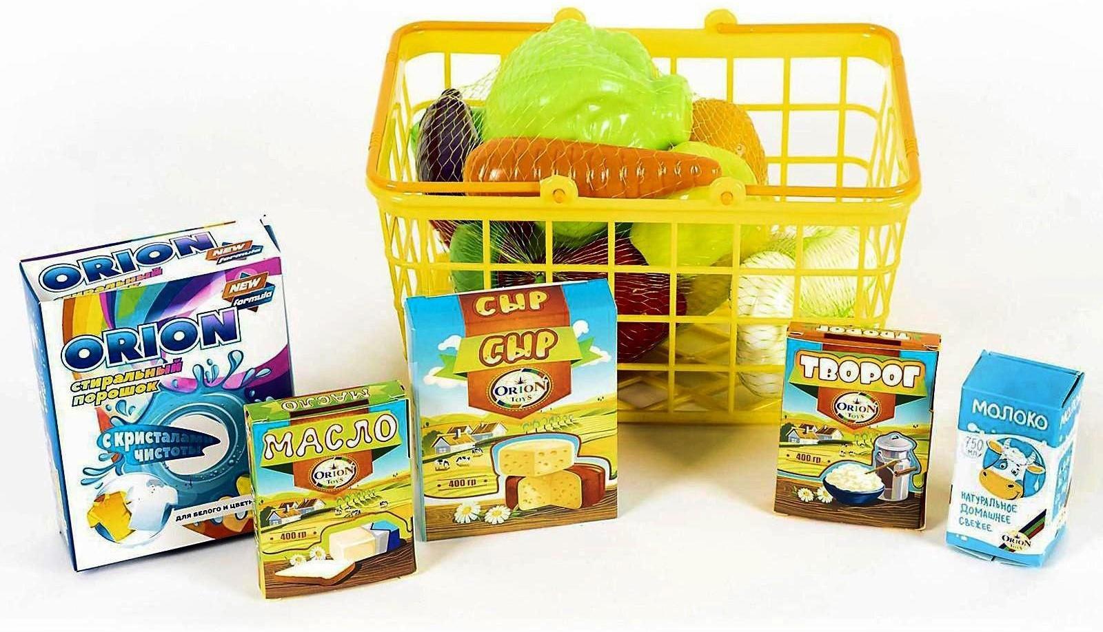 Корзинка «Супермаркет», 22 предмета