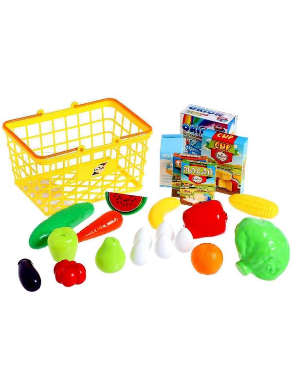 Корзинка «Супермаркет», 22 предмета