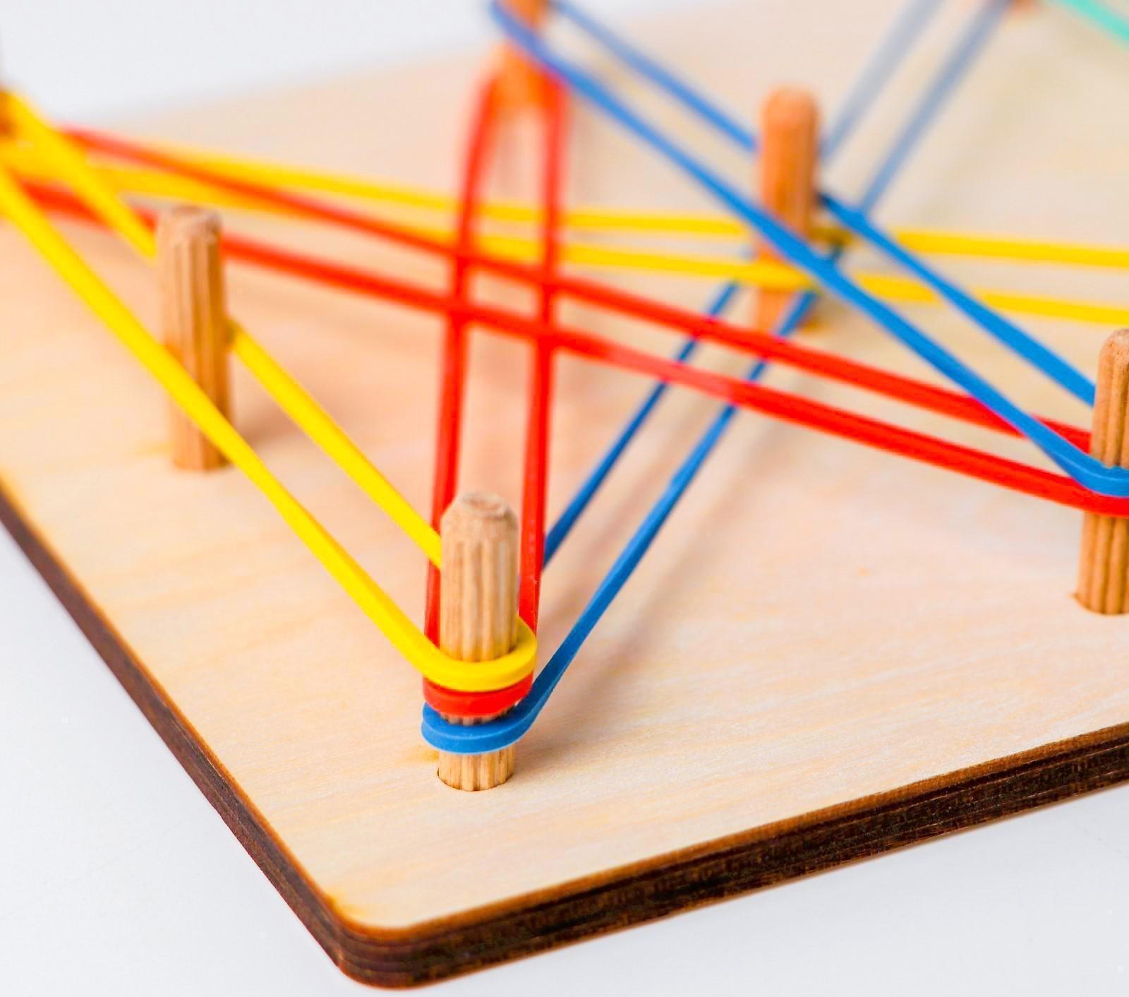 Геоборд + карточки «Пиши-стирай», Весёлого Нового года