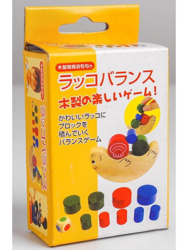 Развивающая игра балансир «Морской котик» 12,5х7х3,5 см