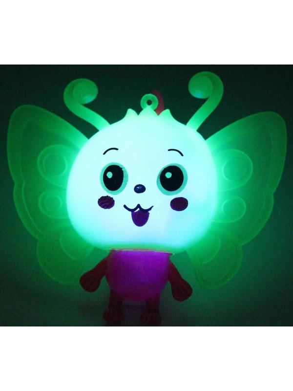 Ёжка «Бабочка», световой, цвета МИКС