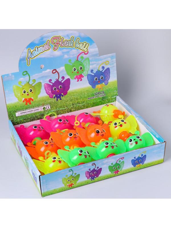 Ёжка «Бабочка», световой, цвета МИКС