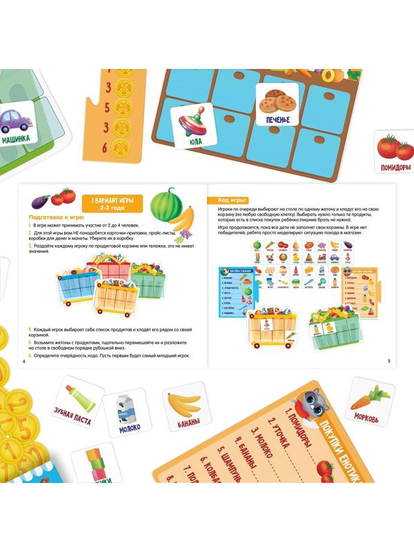 Настольная игра-лото «Идём за покупками»