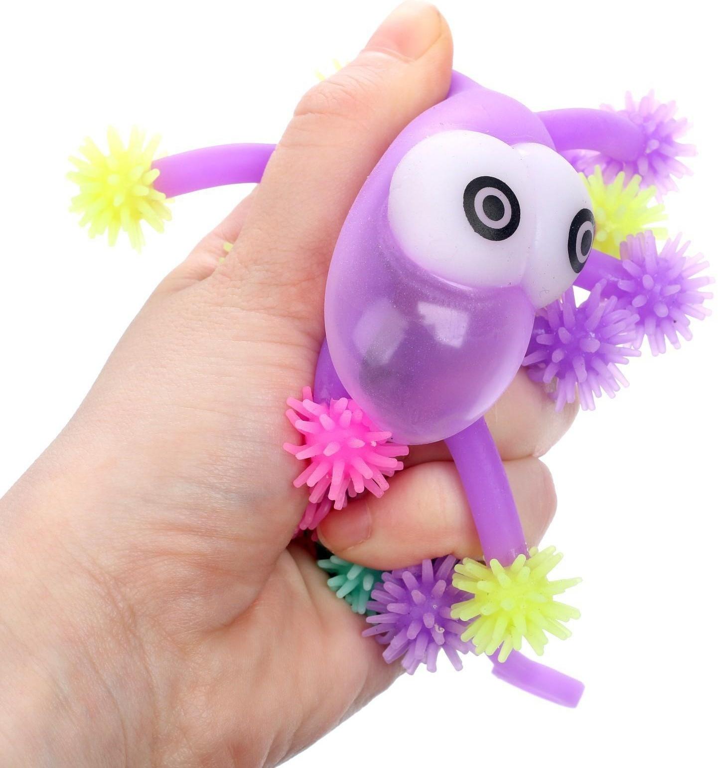 Ёжка «Медуза», световой, цвета МИКС