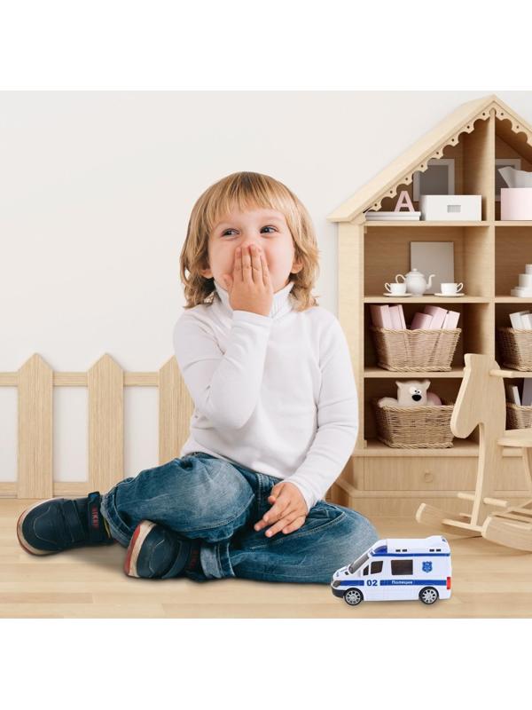 Машина «Отряд», световые и звуковые эффекты, русская озвучка, работает от батареек