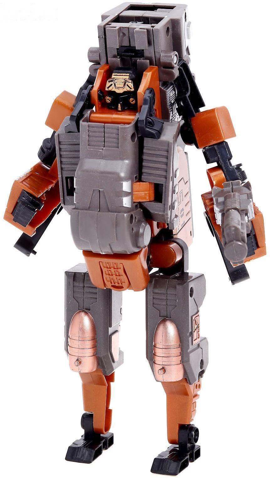 Бластер «Титан», трансформируется, стреляет мягкими пулями, цвет коричневый