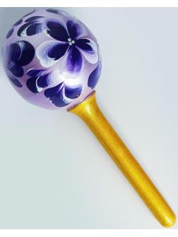 Маракас деревянный большой, МИКС