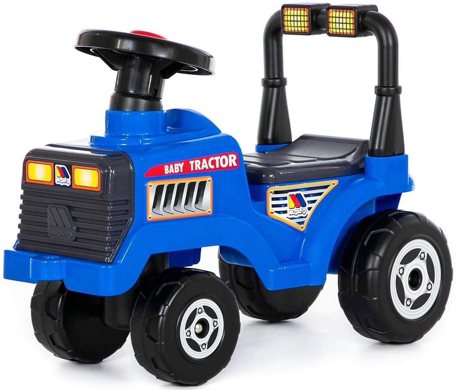 Толокар-трактор «Митя», цвет синий