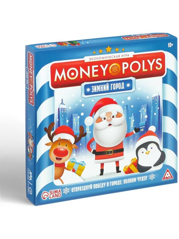 Экономическая игра «MONEY POLYS. Зимний город», 60 карт