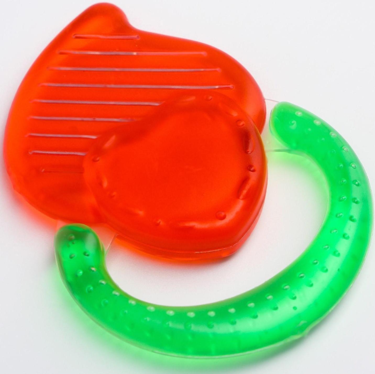 Прорезыватель охлаждающий «Сердечко», цвет МИКС