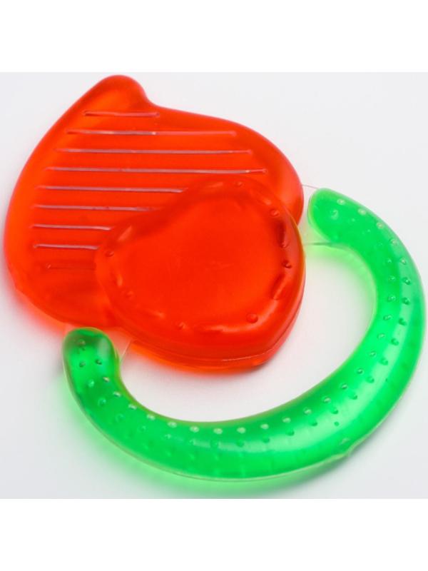 Прорезыватель охлаждающий «Сердечко», цвет МИКС