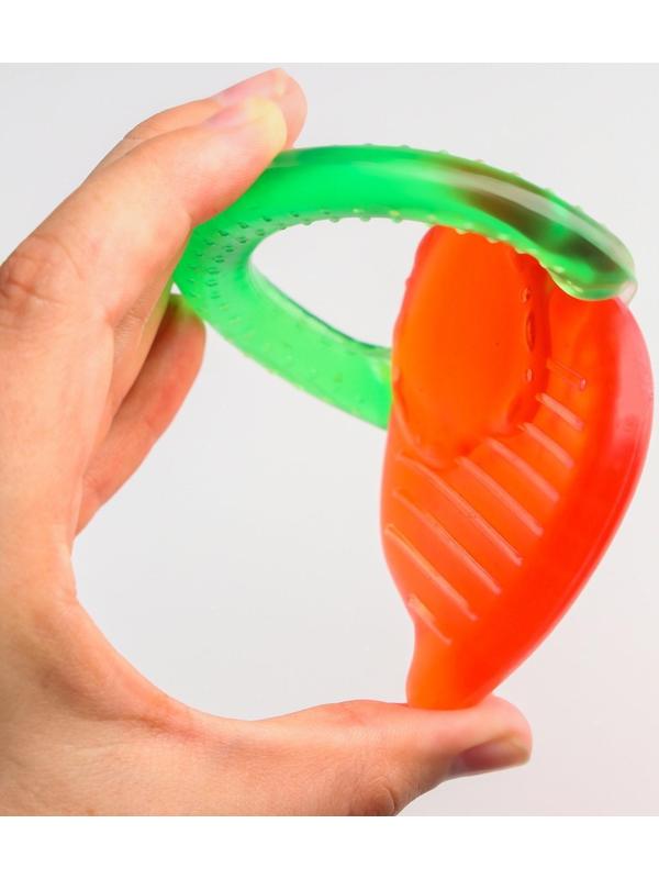 Прорезыватель охлаждающий «Сердечко», цвет МИКС