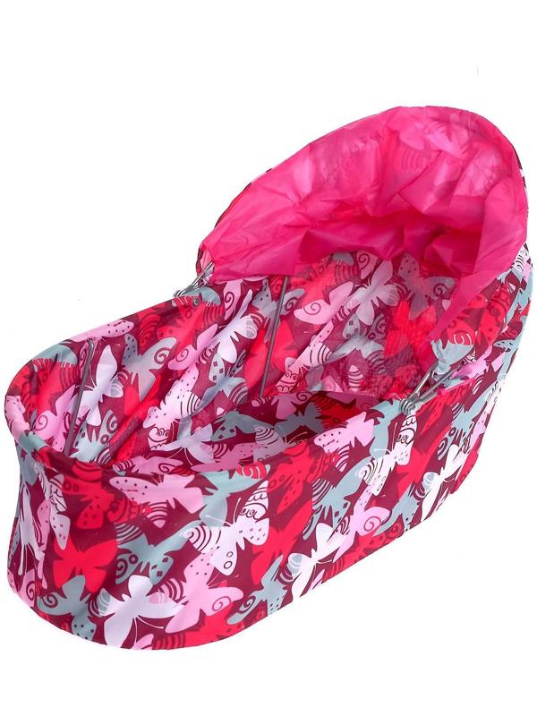 Коляска для кукол, универсальная, с корзиной, с сумкой